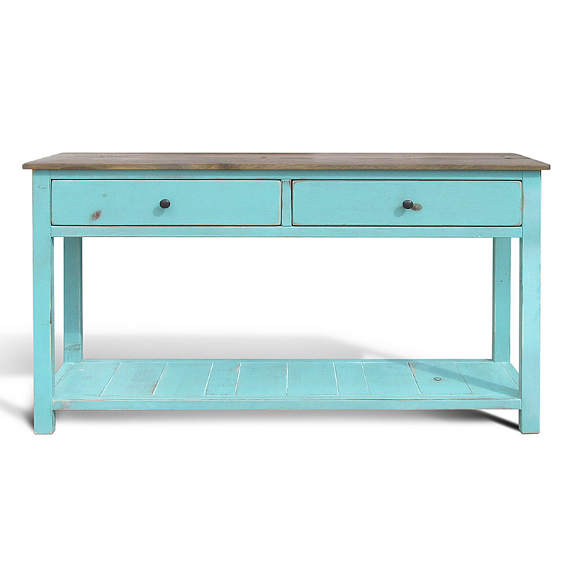 Консоль Bende Provence HARMONIE Turquoise Бирюзовый Консоль Bende Provence HARMONIE Turquoise Бирюзовый в Костроме | Loft Concept
