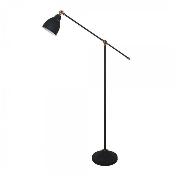 Торшер Holder Floor Lamp Black Черный Торшер Holder Floor Lamp Black Черный в Костроме | Loft Concept