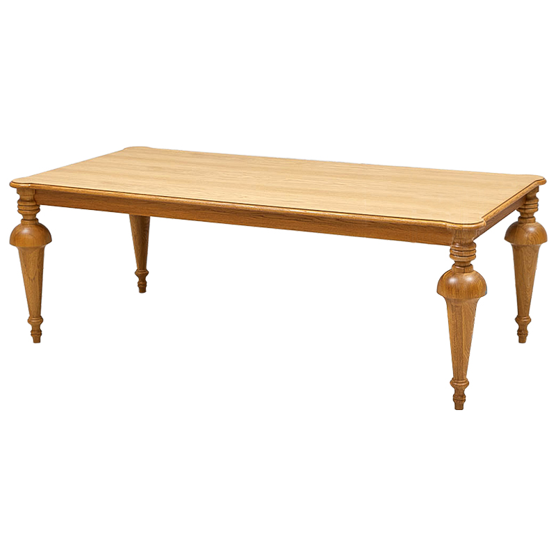Обеденный деревянный стол Kelise Dinner Table Древесина Обеденный деревянный стол Kelise Dinner Table Древесина в Костроме | Loft Concept