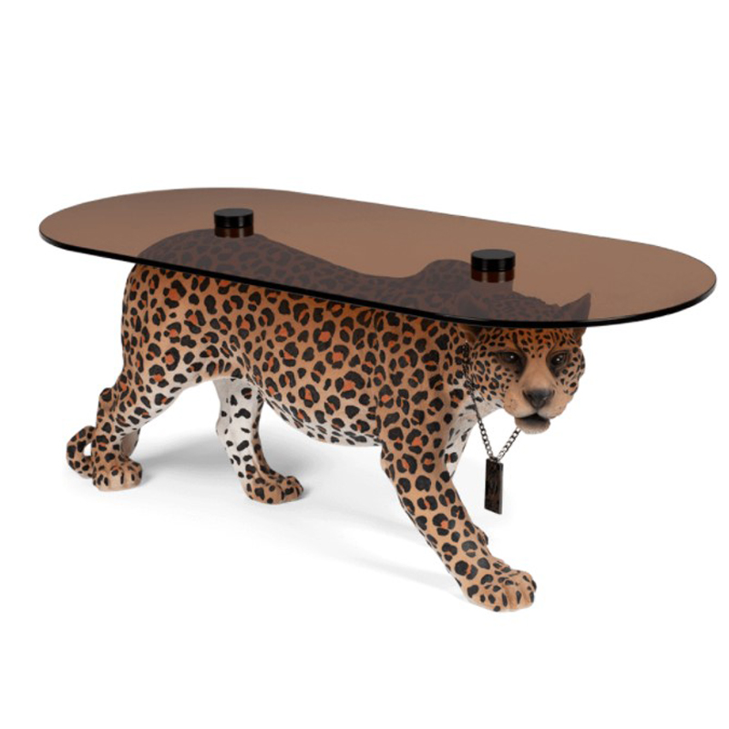 Кофейный стол DOPE AS HELL COFFEE TABLE SPOTTED Коричневый Кофейный стол DOPE AS HELL COFFEE TABLE SPOTTED Коричневый в Костроме | Loft Concept