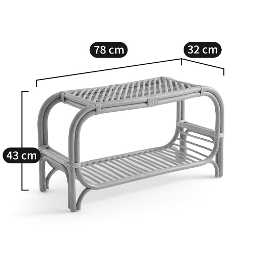 Скамья для прихожей из стеблей ротанга Willa Rattan Bench Скамья для прихожей из стеблей ротанга Willa Rattan Bench в Костроме