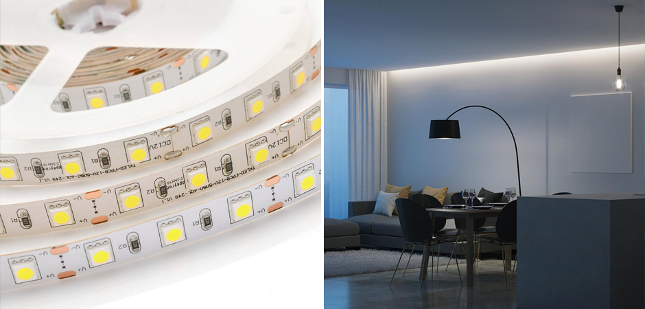 Светодиодная лента 60LED/m 5050SMD холодный белый 5M Светодиодная лента 60LED/m 5050SMD холодный белый 5M - Loft-Concept в Костроме