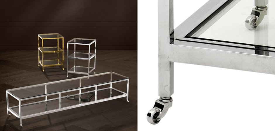 Приставной стол Eichholtz Side Table Hutton Приставной стол Eichholtz Side Table Hutton - Loft-Concept в Костроме