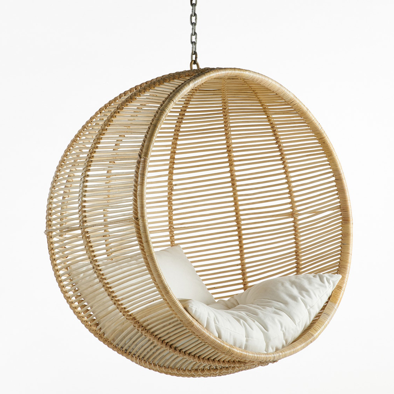 Подвесное кресло Wicker Hanging Chair Подвесное кресло Wicker Hanging Chair в Костроме | Loft Concept