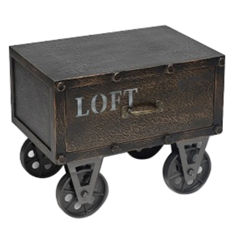 Приставной Стол Trolley Коричневый Приставной Стол Trolley Коричневый в Костроме | Loft Concept