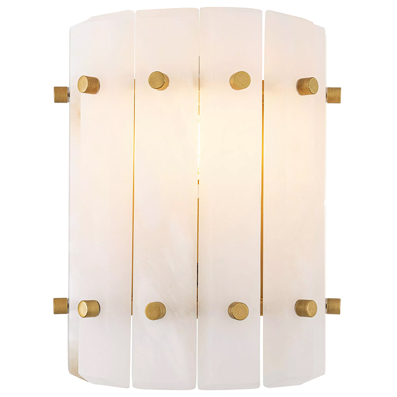 Бра Eichholtz Wall Lamp Blason Single Бежевый Латунь Бра Eichholtz Wall Lamp Blason Single Бежевый Латунь в Костроме | Loft Concept