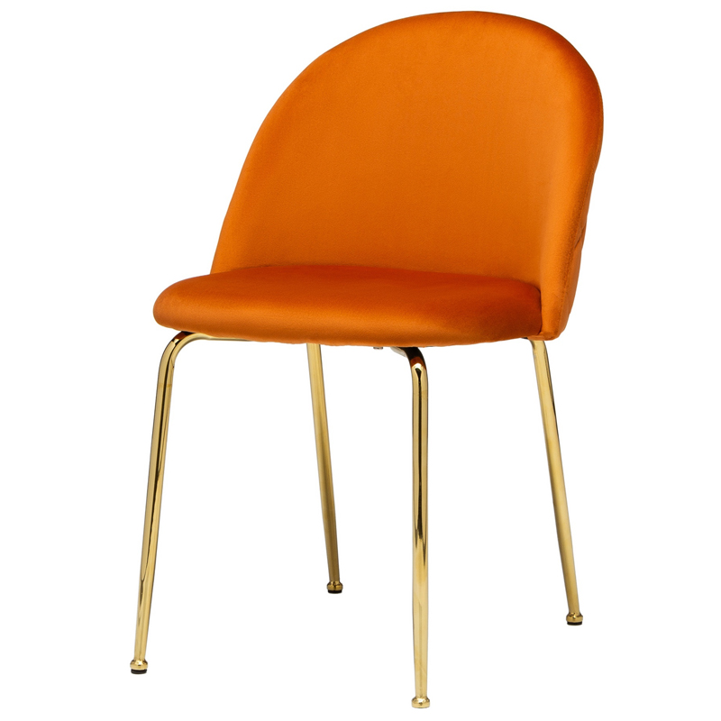 Стул Vendramin Dining Chair terracotta Терракотовый Глянцевое золото Стул Vendramin Dining Chair terracotta Терракотовый Глянцевое золото в Костроме | Loft Concept