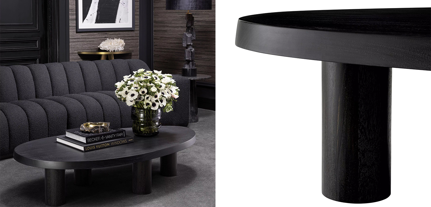 Кофейный стол Eichholtz Coffee Table Prelude Black - фото