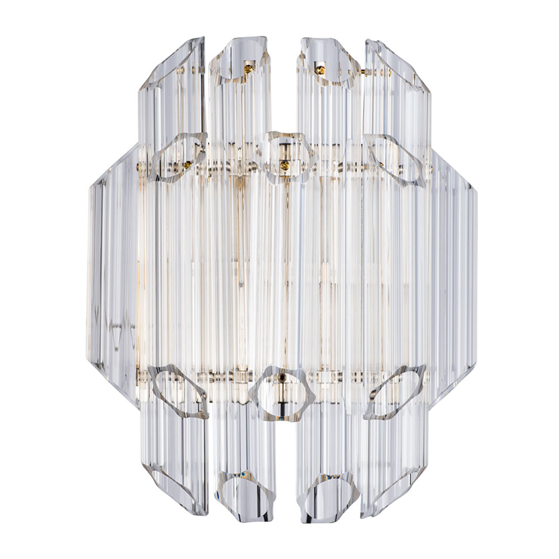 Бра Hexagon Tube Light Crystal wall lamp Прозрачный Бра Hexagon Tube Light Crystal wall lamp Прозрачный в Костроме | Loft Concept