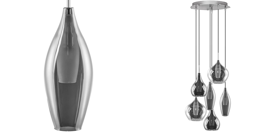 Люстра Candiano Smoke 6 Light Люстра Candiano Smoke 6 Light - Loft-Concept в Костроме