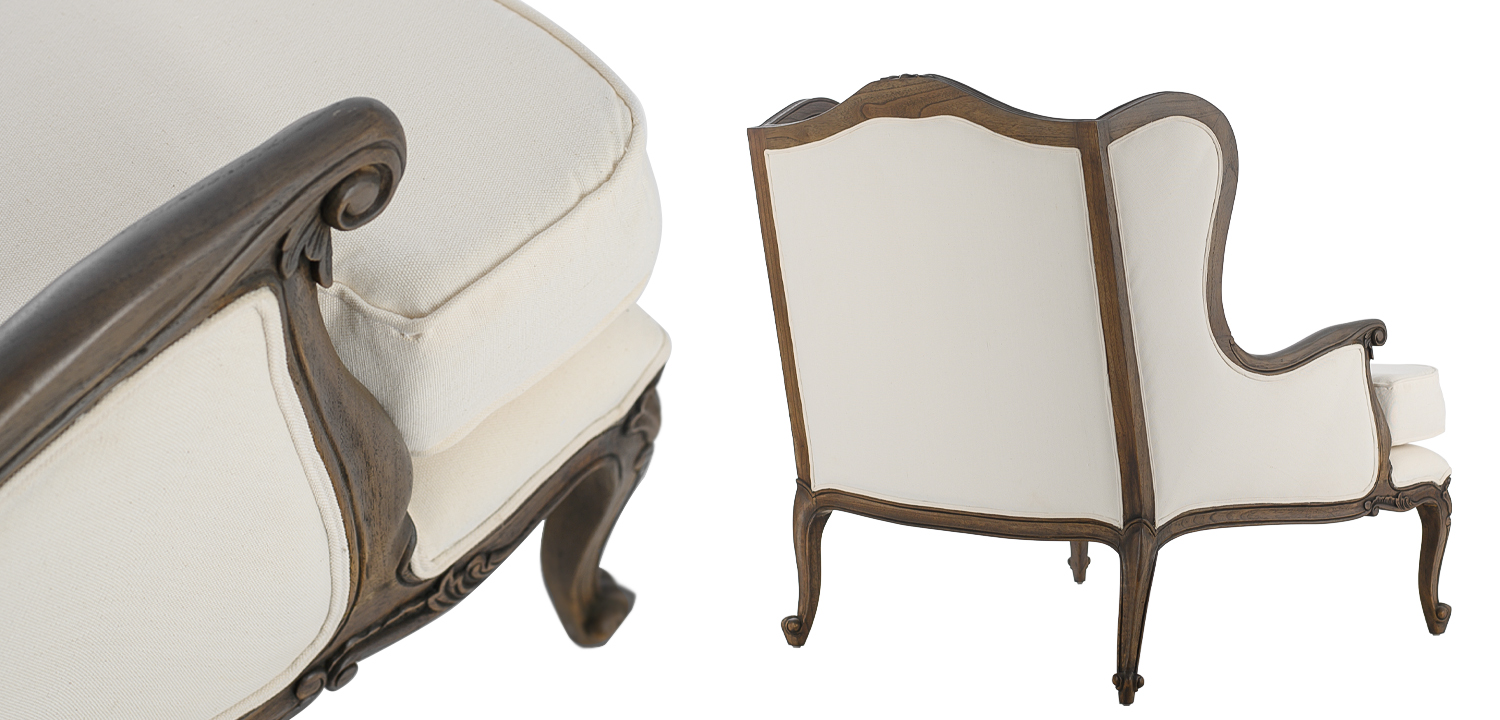 Кресло French Provence Armchair Fabrice - фото №1