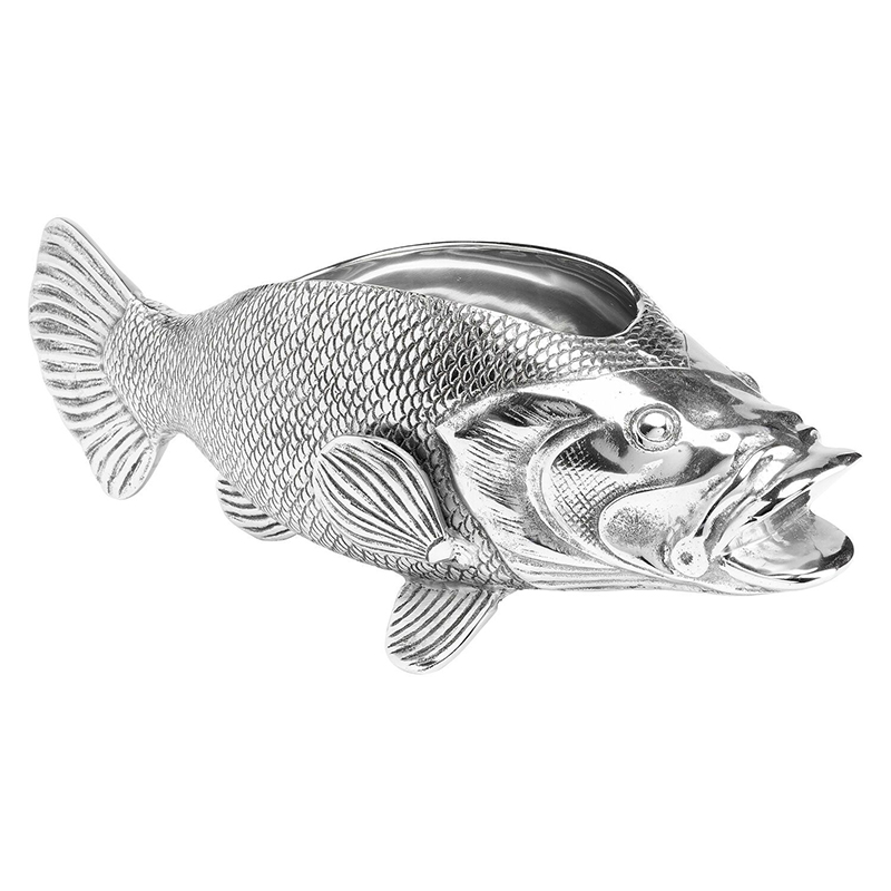 Чаша серебряная Рыбка Silver Fish Серебряный Чаша серебряная Рыбка Silver Fish Серебряный в Костроме | Loft Concept