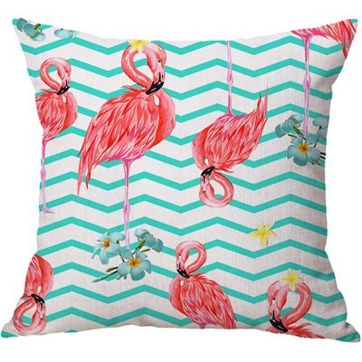Декоративная подушка Flamingo #8 Мульти Декоративная подушка Flamingo #8 Мульти в Костроме | Loft Concept