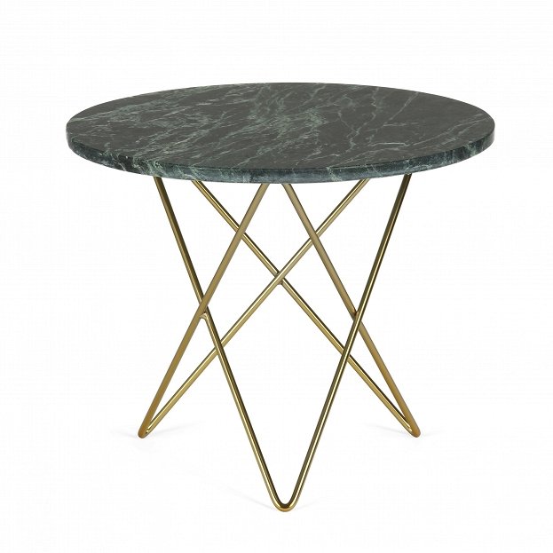 Приставной стол Triangles Side Table Золотой Зеленый Приставной стол Triangles Side Table Золотой Зеленый в Костроме | Loft Concept
