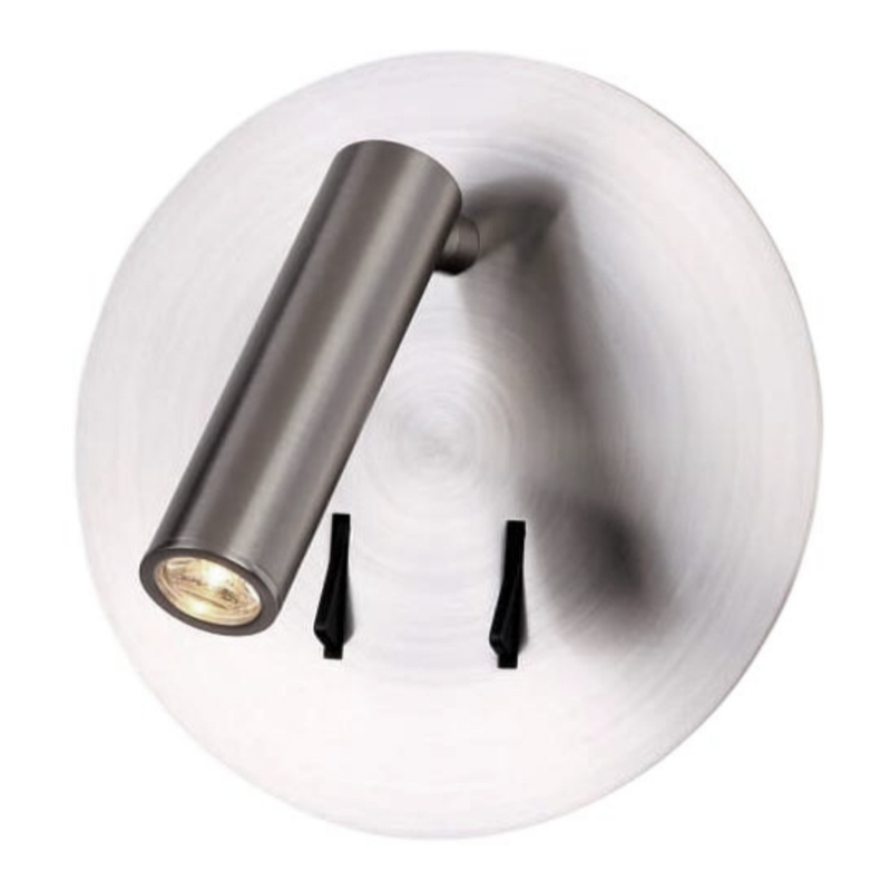 Настенный спот Nickel Circle Spot Wall Lamp Никель Настенный спот Nickel Circle Spot Wall Lamp Никель в Костроме | Loft Concept