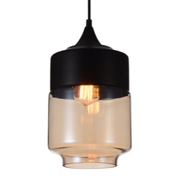Подвесной светильник Smoke Glass Light Pendant Drum Подвесной светильник Smoke Glass Light Pendant Drum в Костроме | Loft Concept