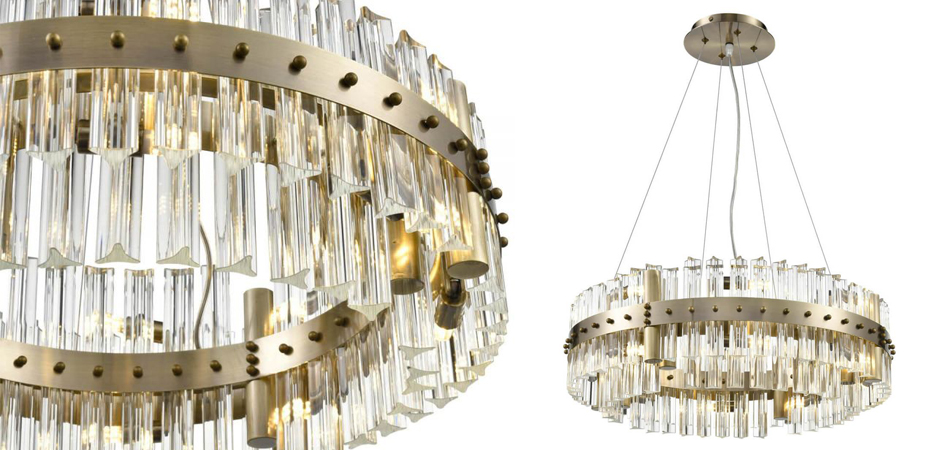 Люстра Glass Angular Tubes Люстра Glass Angular Tubes - Loft-Concept в Костроме
