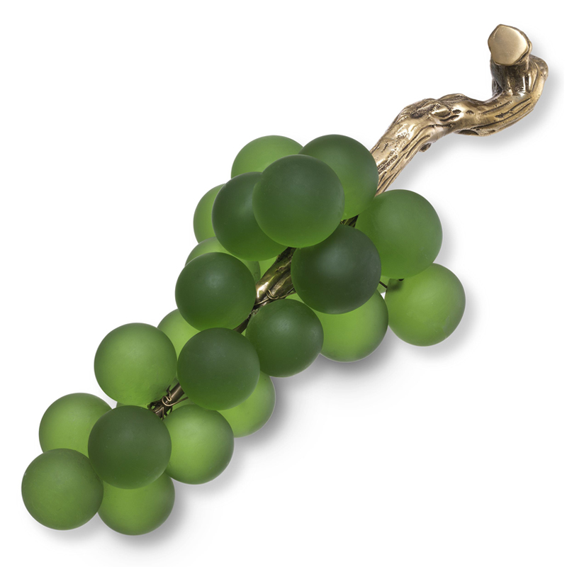 Аксессуар Eichholtz Object french grapes Green Зеленый Винтажная латунь Аксессуар Eichholtz Object french grapes Green Зеленый Винтажная латунь в Костроме | Loft Concept