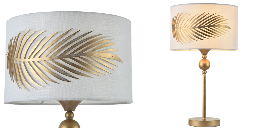 Настольная лампа Golden Feather Table lamp Настольная лампа Golden Feather Table lamp - Loft-Concept в Костроме