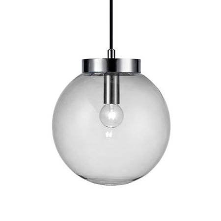 Подвесной светильник Lap Pendant Transparent Хром Прозрачное Стекло в Костроме | Loft Concept 