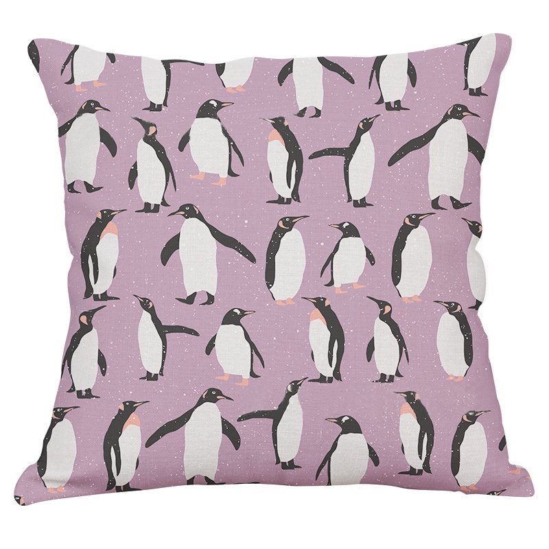 Декоративная подушка Penguins Декоративная подушка Penguins в Костроме | Loft Concept