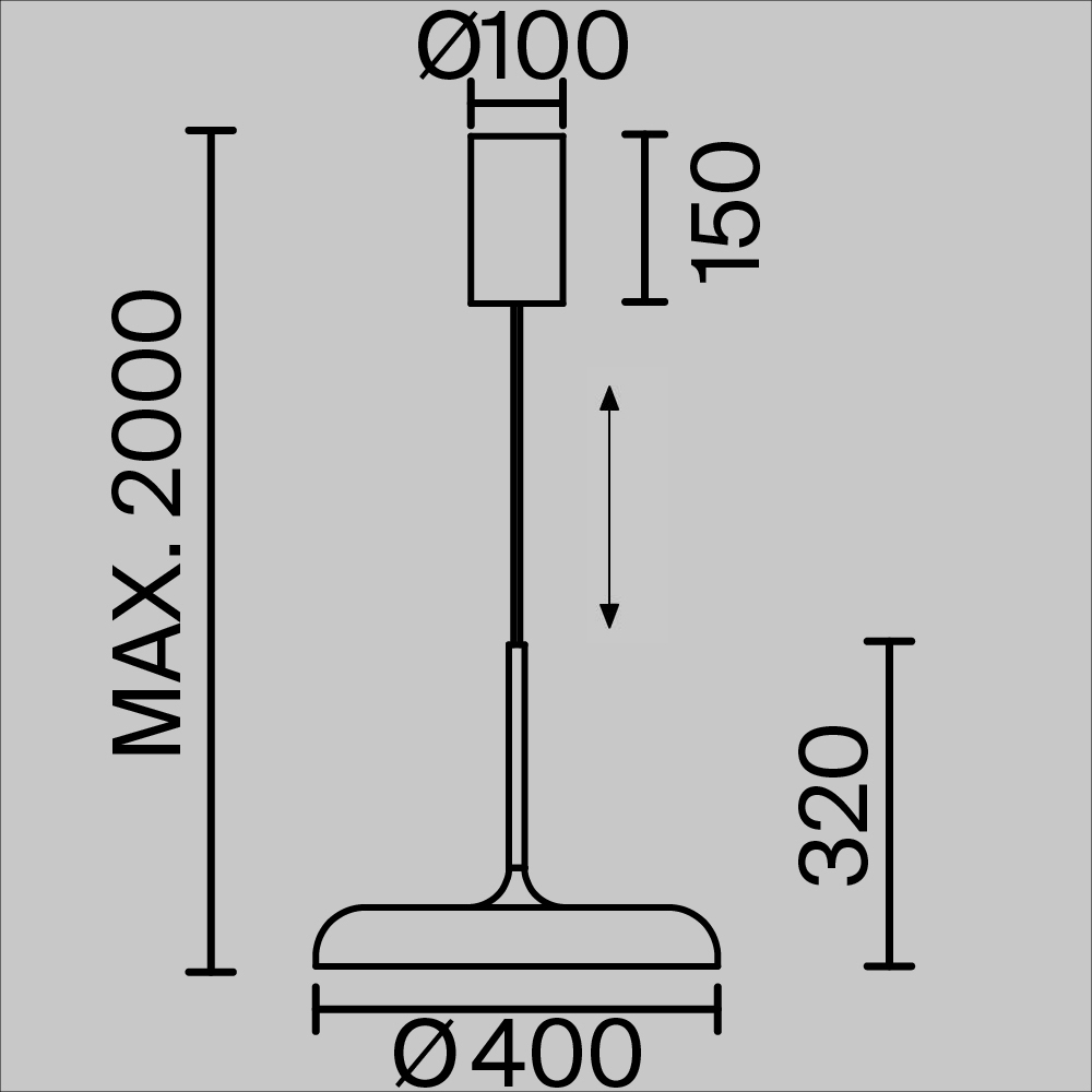 Подвесной светильник Gerhard 3000К 39Вт в Костроме
