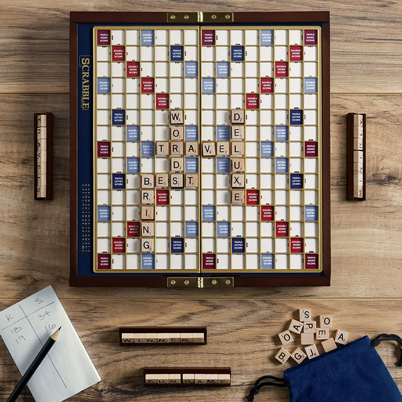 Игра Scrabble Deluxe Travel Edition Мульти Игра Scrabble Deluxe Travel Edition Мульти в Костроме | Loft Concept