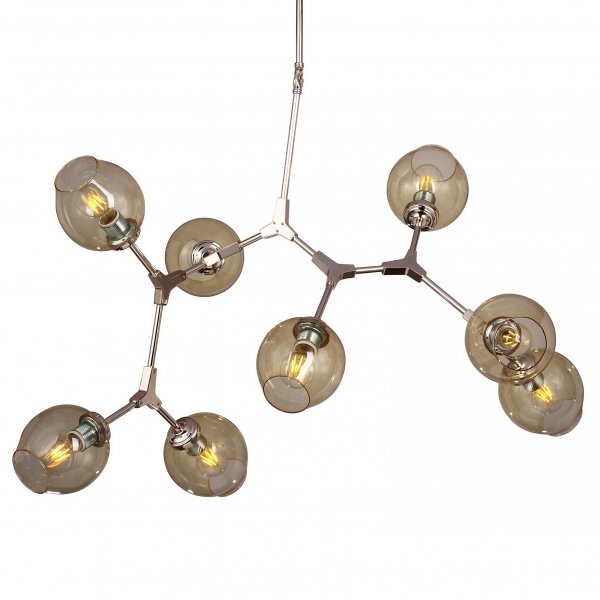 Люстра Branching Bubble Chandelier 8 Amber Янтарь (Amber) Люстра Branching Bubble Chandelier 8 Amber Янтарь (Amber) в Костроме | Loft Concept