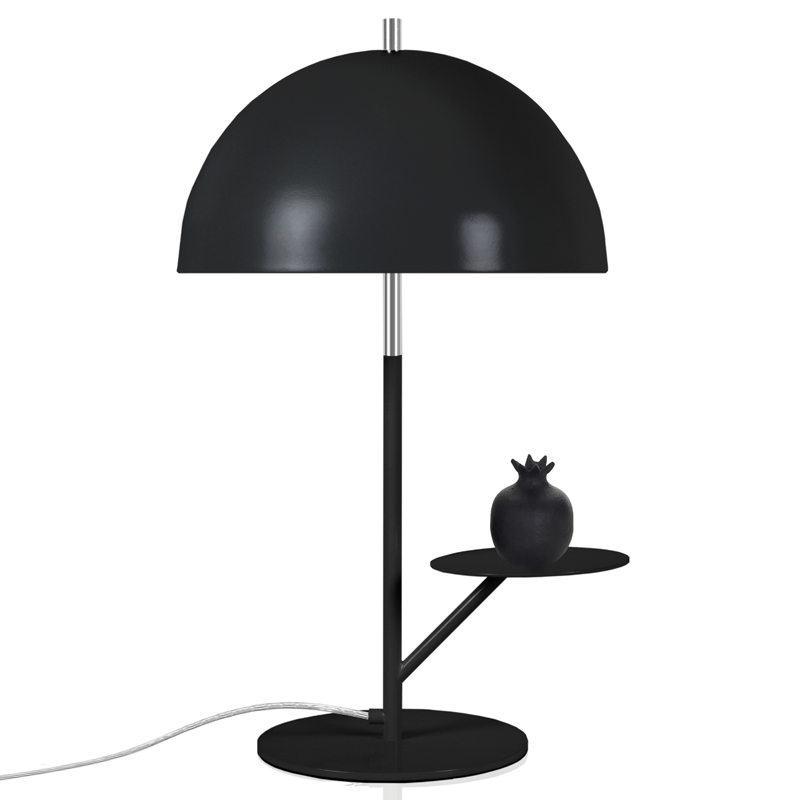 Настольная лампа Table lamp Butler BLACK Латунь Черный в Костроме | Loft Concept 