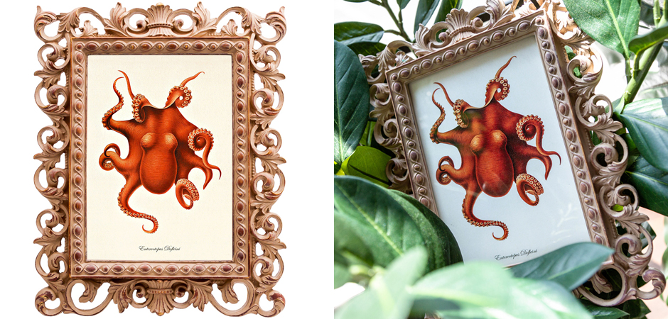 Постер Red Octopus Poster Постер Red Octopus Poster - Loft-Concept в Костроме