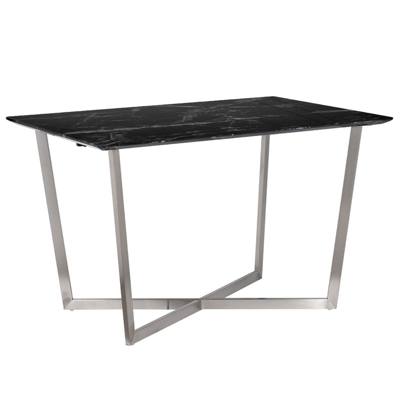 Обеденный стол Dining table Jacques black Черный Золотой Обеденный стол Dining table Jacques black Черный Золотой в Костроме | Loft Concept