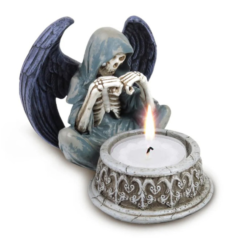 Подсвечник Angel of Death Candlestick Серый Подсвечник Angel of Death Candlestick Серый в Костроме | Loft Concept