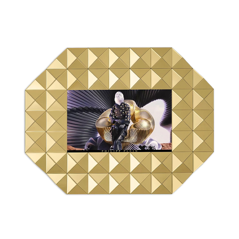 Экран Philipp Plein GOLD STUD NFT M 32 дюйма Золотой Зеркало Экран Philipp Plein GOLD STUD NFT M 32 дюйма Золотой Зеркало в Костроме | Loft Concept