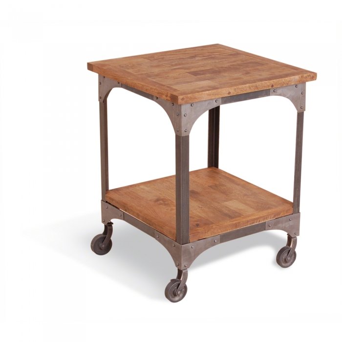 Журнальный стол Industrial Metal Rust Lamp Table Журнальный стол Industrial Metal Rust Lamp Table в Костроме | Loft Concept