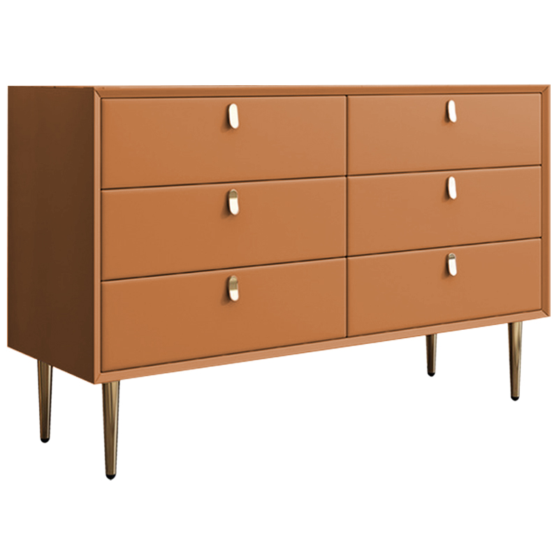 Комод Olson Leather Chest of Drawers 120 Оранжевый Синий Бежевый Серый Светло-серый Розовый Белый Комод Olson Leather Chest of Drawers 120 Оранжевый Синий Бежевый Серый Светло-серый Розовый Белый в Костроме | Loft Concept