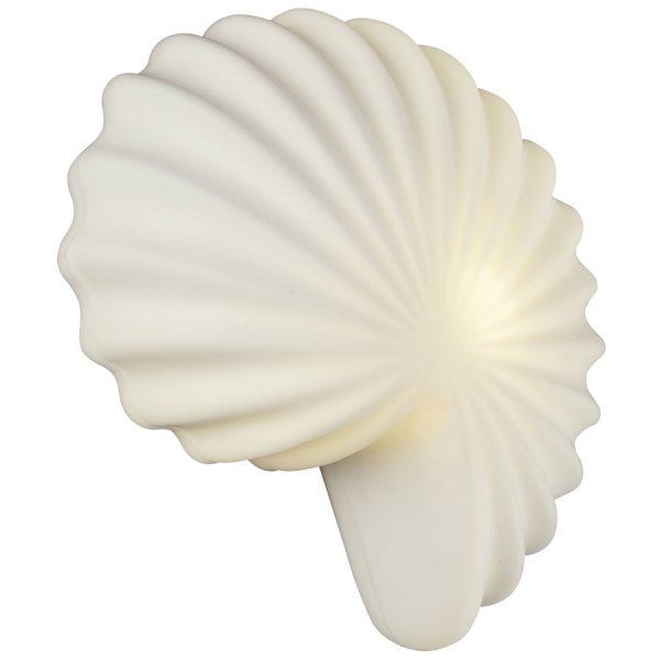 Потолочный светильник Shell Top Lamp Белый Потолочный светильник Shell Top Lamp Белый в Костроме | Loft Concept
