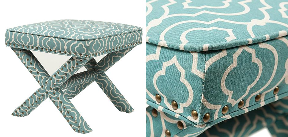 Пуф Turquoise Ornament Пуф Turquoise Ornament - Loft-Concept в Костроме