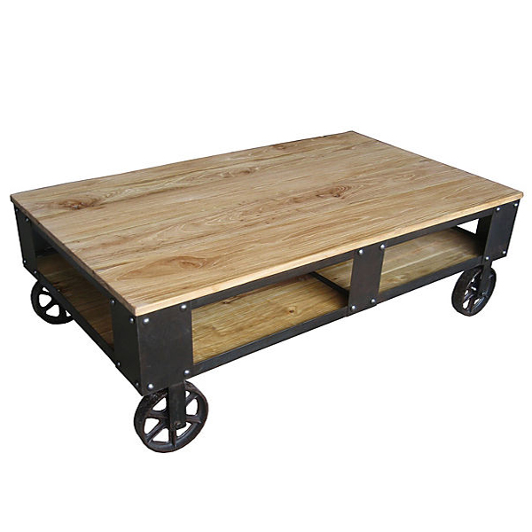 Кофейный стол Rolling Coffee Table Кофейный стол Rolling Coffee Table в Костроме | Loft Concept
