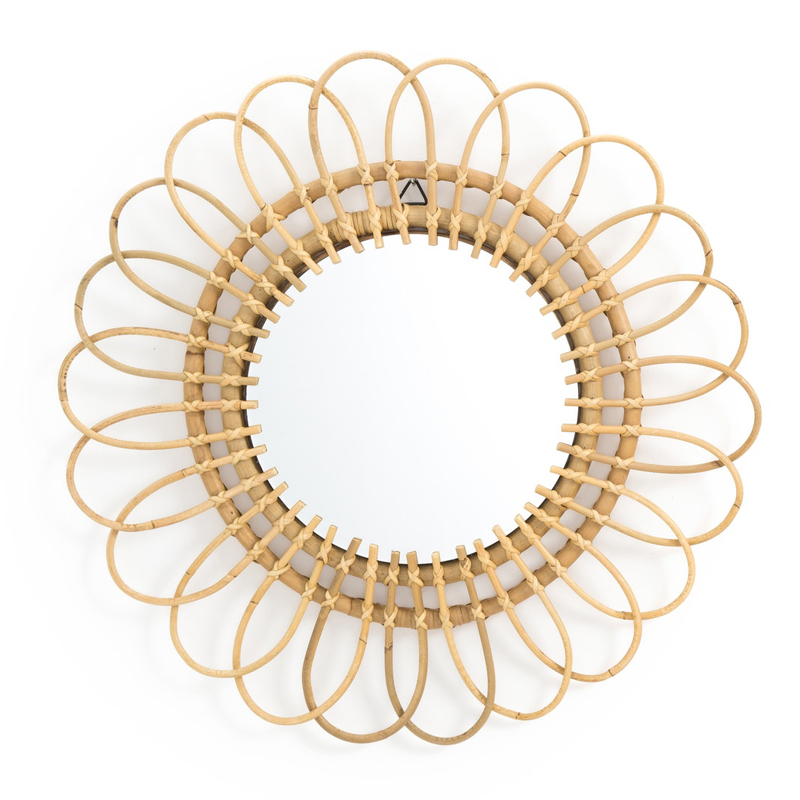 Зеркало Mirror Rattan Flower I Зеркало Mirror Rattan Flower I в Костроме | Loft Concept