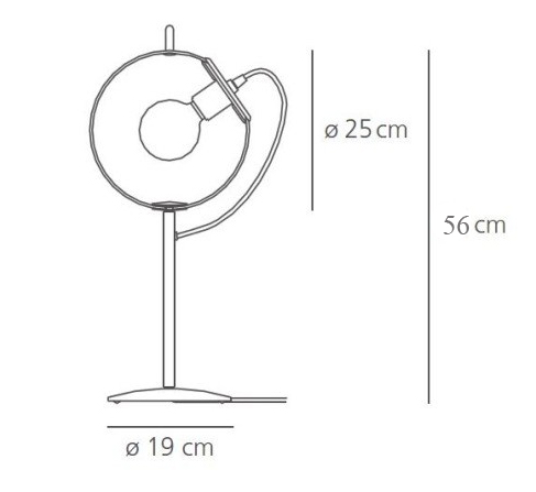 Лампа Miconos table в Костроме