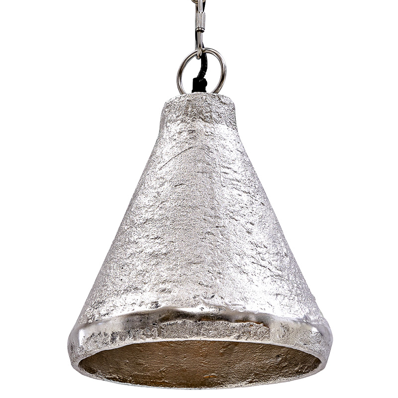 Подвесной светильник Rough Silver Pendant Серебряный Подвесной светильник Rough Silver Pendant Серебряный в Костроме | Loft Concept