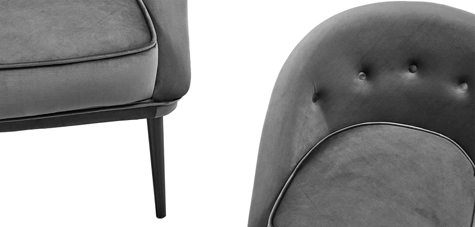 Кресло Gwyn Chair Gray Кресло Gwyn Chair Gray - Loft-Concept в Костроме