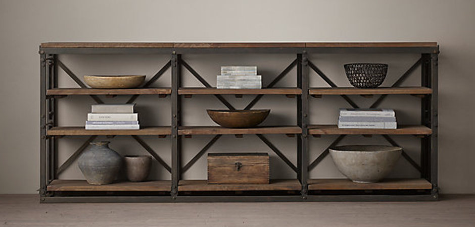 Стеллаж Restoration Hardware French Library Стеллаж Restoration Hardware French Library - Loft-Concept в Костроме