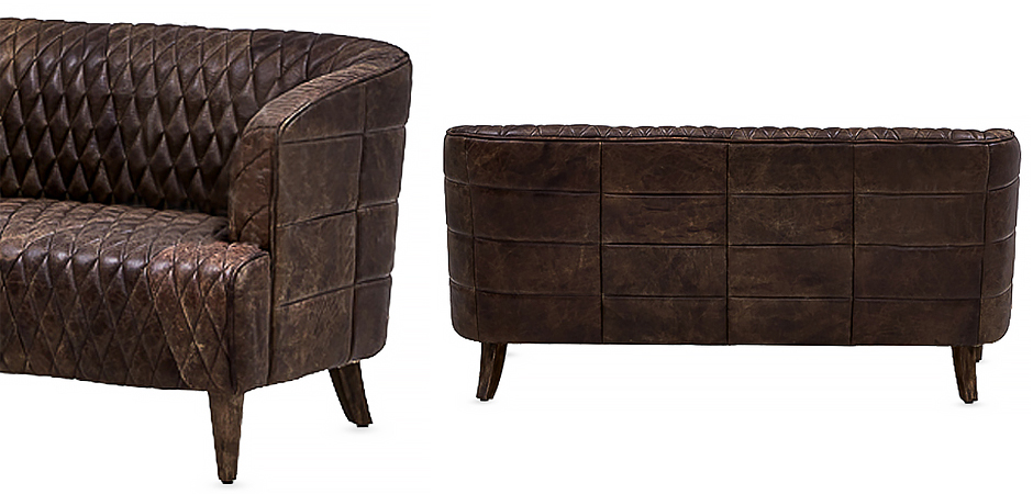 Диван Rhombuses Upholstery Sofa - фото №2