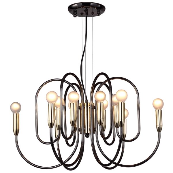 Люстра Inspiration Pendant 12 Черный Люстра Inspiration Pendant 12 Черный в Костроме | Loft Concept