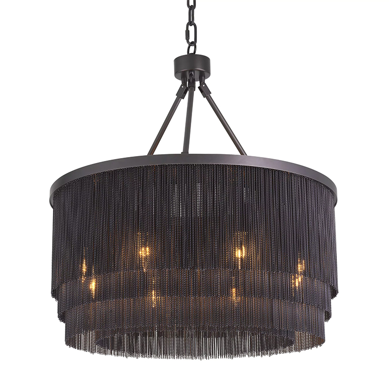 Люстра Eichholtz Chandelier Tissot S Темная бронза Люстра Eichholtz Chandelier Tissot S Темная бронза в Костроме | Loft Concept