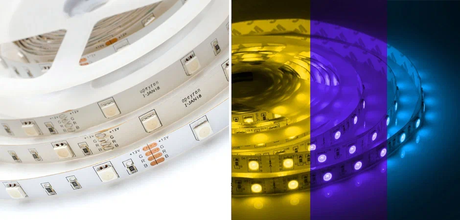 Светодиодная лента 7,2W/m 30LED/m 5050SMD разноцветная 5M Светодиодная лента 7,2W/m 30LED/m 5050SMD разноцветная 5M - Loft-Concept в Костроме