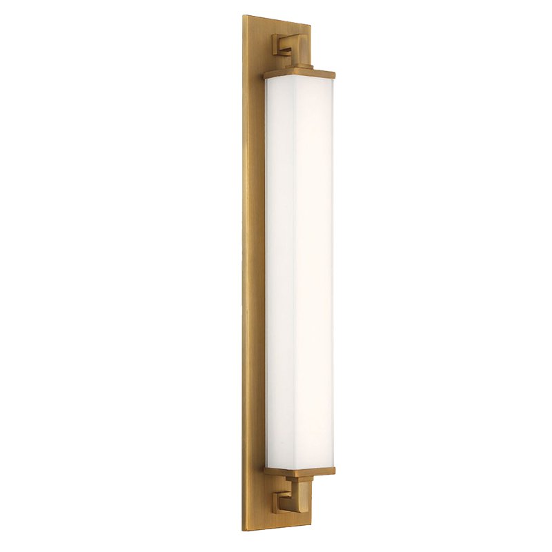 Бра Strip Trumpet Sconces Золотой Белый Бра Strip Trumpet Sconces Золотой Белый в Костроме | Loft Concept
