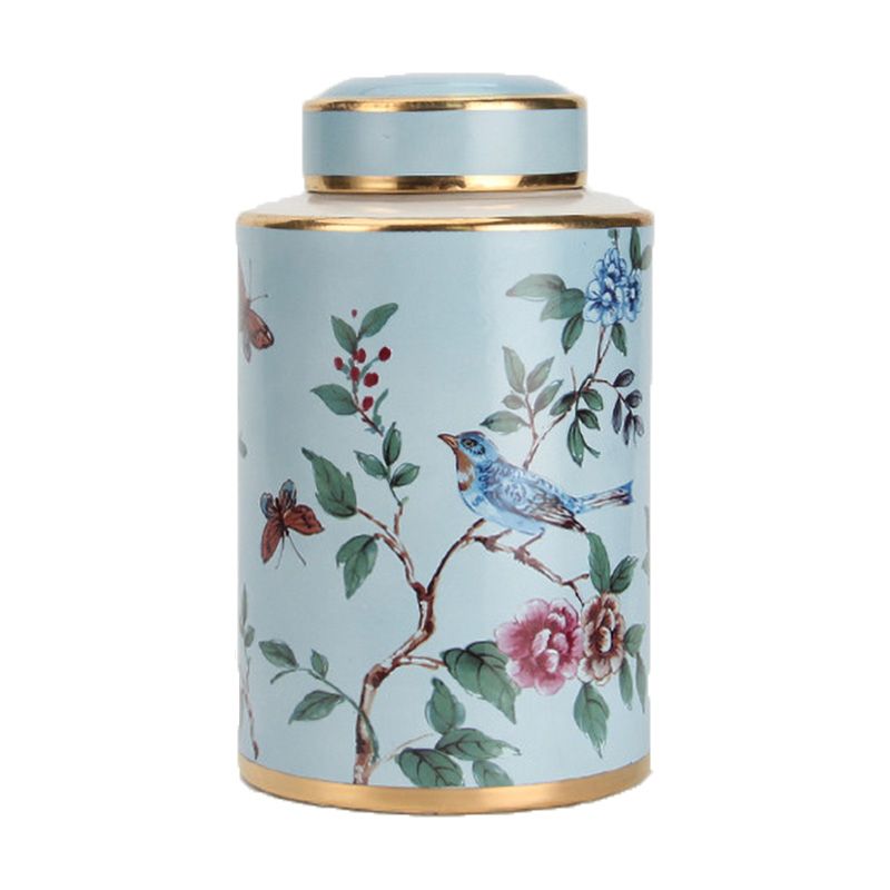 Ваза Garden Blue Vase small Мульти Ваза Garden Blue Vase small Мульти в Костроме | Loft Concept