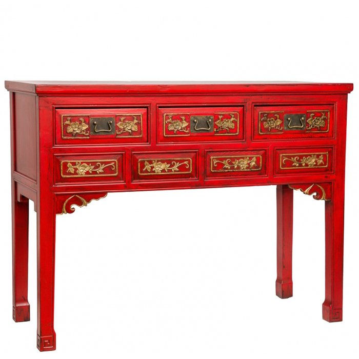 Консоль Imperior Red Красный Консоль Imperior Red Красный в Костроме | Loft Concept